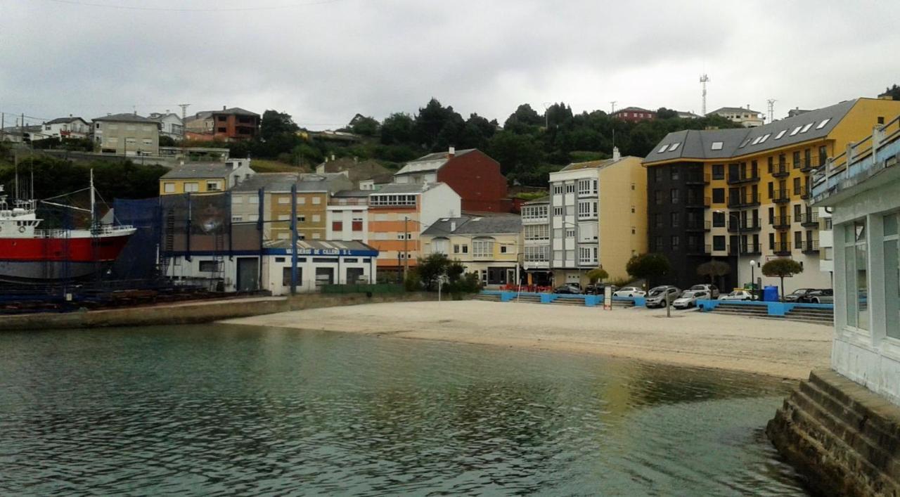 Apt. P/4 En La Playa De Viveiro Esterno foto